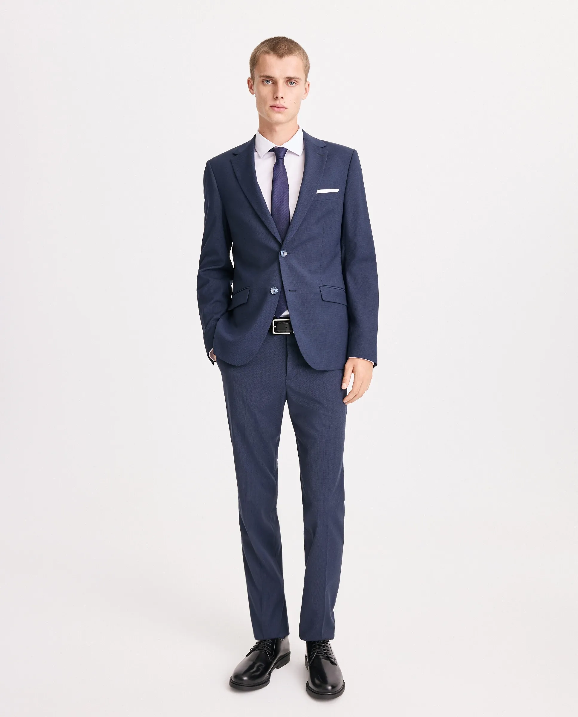 Брюки мужские в клетку "гусиная лапка" Easy Wear, темно-синий
Брюки мужские в клетку "гусиная лапка" Easy Wear, темно-синий