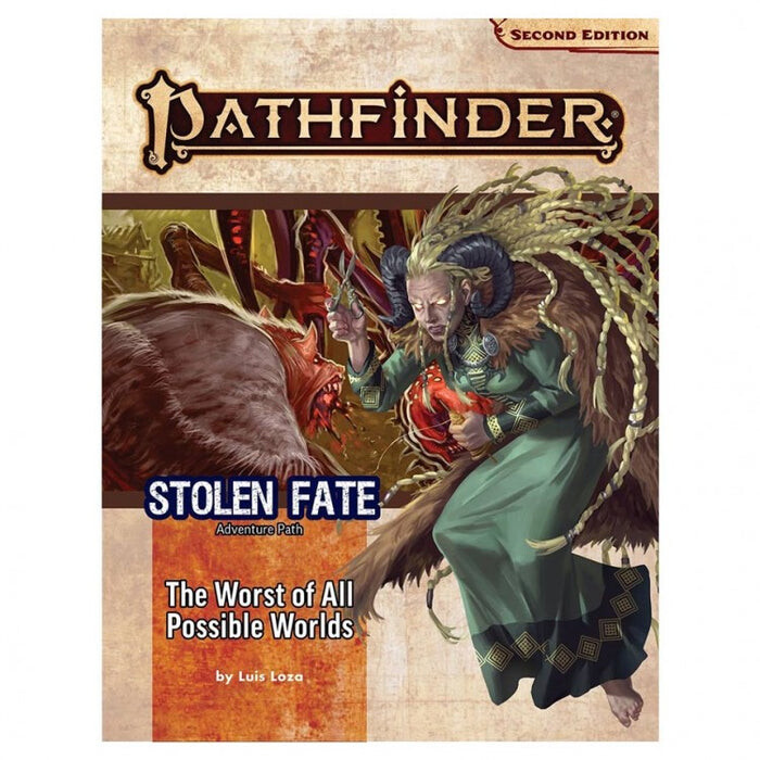 Ролевая игра Paizo Pathfinder 2nd Edition: Adventure Path: The Worst of All Possible Worlds (Stolen Fate 3/3)
Ролевая игра Paizo Pathfinder 2nd Edition: Adventure Path: The Worst of All Possible Worlds (Stolen Fate 3/3)