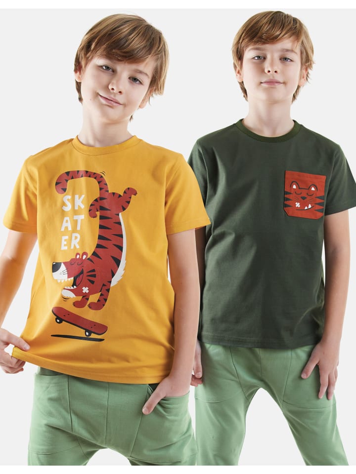 Футболка Denokids, хаки
Футболка Denokids, хаки