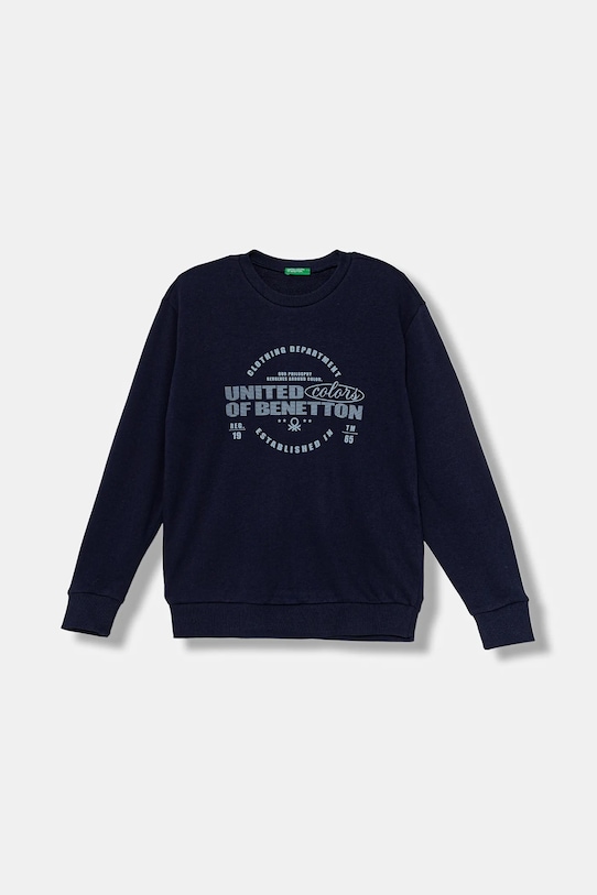 Детская хлопковая толстовка United Colors Of Benetton, темно-синий
Детская хлопковая толстовка United Colors Of Benetton, темно-синий