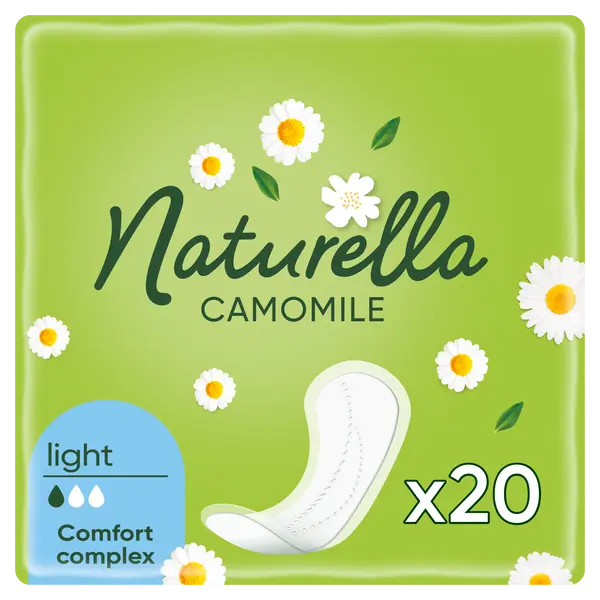 Гигиенические прокладки, 20 шт./1 упаковка. Naturella Normal camomile
Гигиенические прокладки, 20 шт./1 упаковка. Naturella Normal camomile