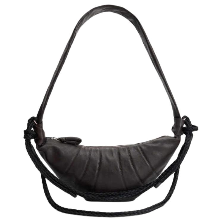 Lemaire Кожаная сумка-круассан на плечо среднего размера унисекс тёмно-коричневая
Lemaire Кожаная сумка-круассан на плечо среднего размера унисекс тёмно-коричневая