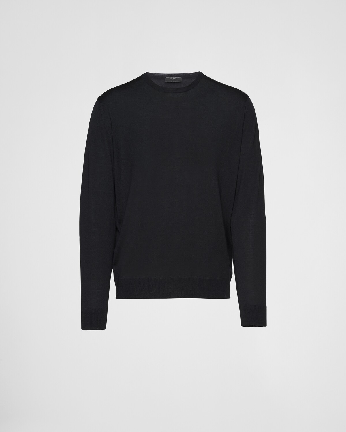 Шерстяной свитер Prada, черный
Шерстяной свитер Prada, черный