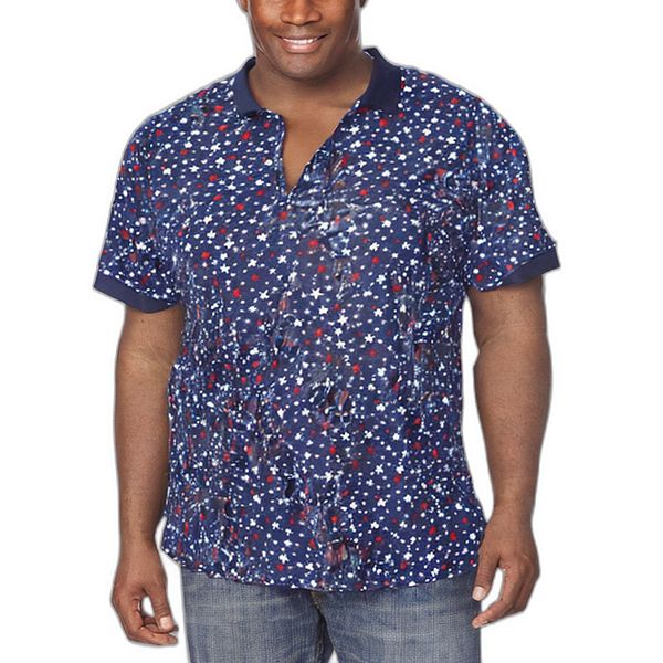 Мужская поло с эффектом усадки big & tall Kingsize, Stars
Мужская поло с эффектом усадки big & tall Kingsize, Stars