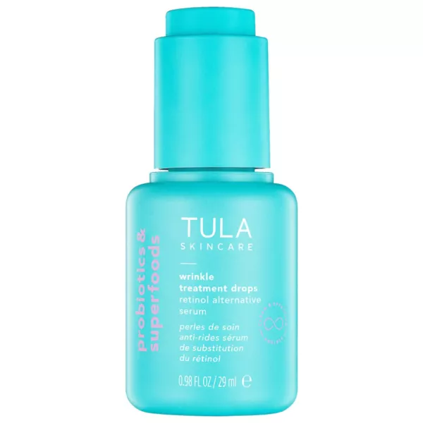 Капли против морщин с ретинолом, альтернативная сыворотка Tula Skincare
Капли против морщин с ретинолом, альтернативная сыворотка Tula Skincare