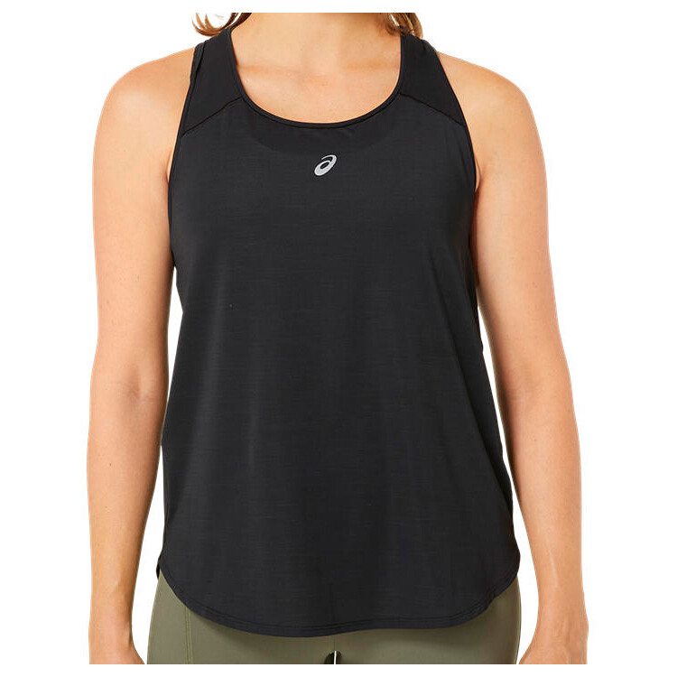 Майка Asics Women's Road Tank, цвет Performance Black
Майка Asics Women's Road Tank, цвет Performance Black