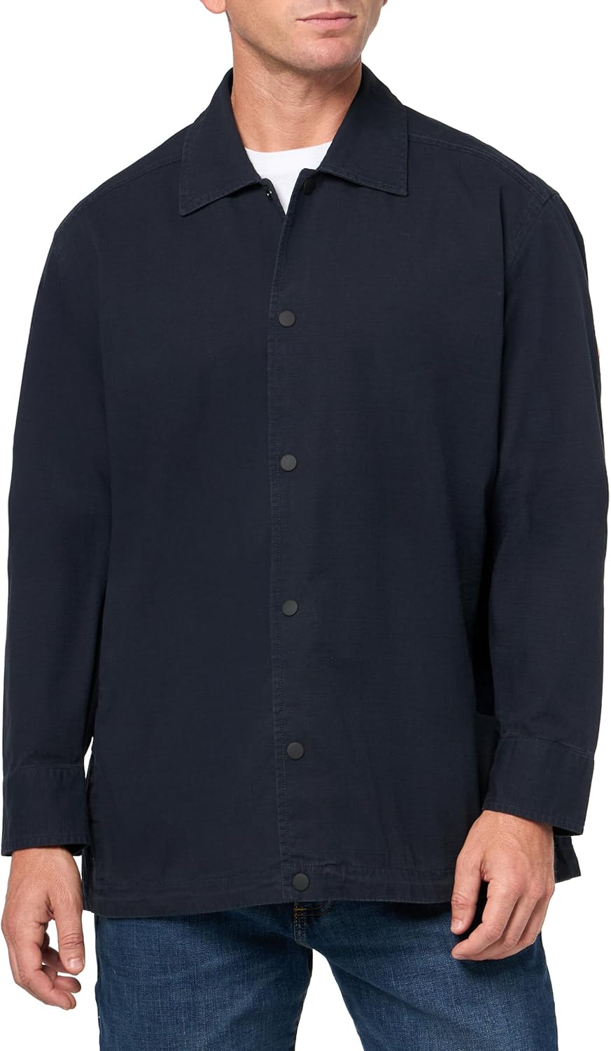BOSS мужская оверсайз рубашка Ripstop Garment Dyed, Dark Sky
BOSS мужская оверсайз рубашка Ripstop Garment Dyed, Dark Sky