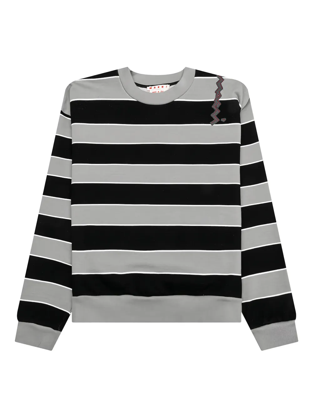 Толстовка с полосатым логотипом Marni, серый
Толстовка с полосатым логотипом Marni, серый