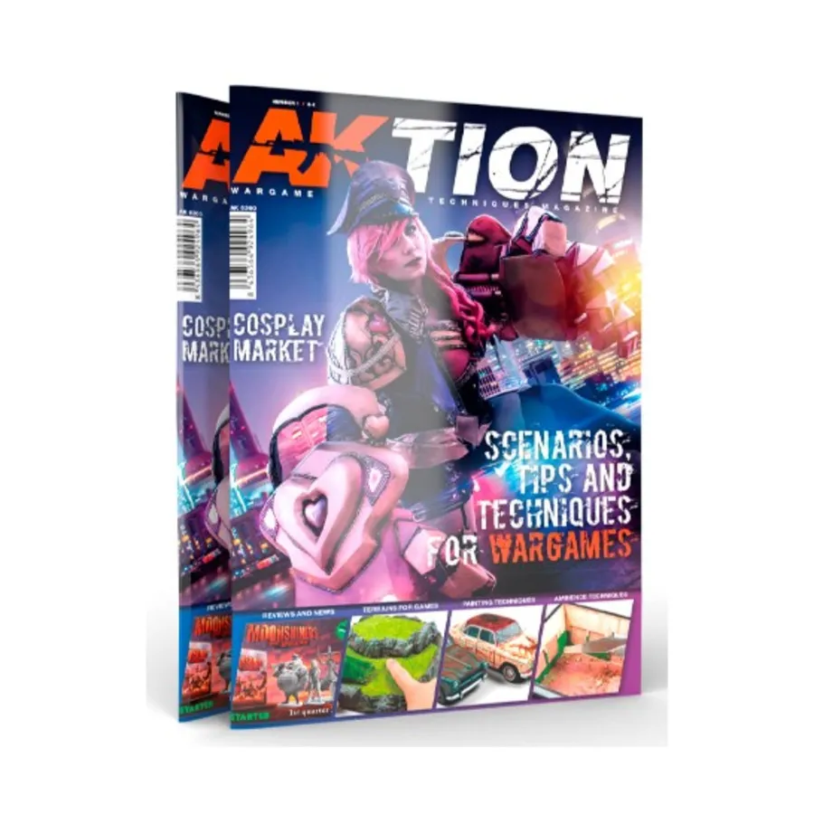 Журнал AKtion Wargame №1 (испанское издание), Modelling & Painting Magazines (AK-Interactive)
Журнал AKtion Wargame №1 (испанское издание), Modelling & Painting Magazines (AK-Interactive)