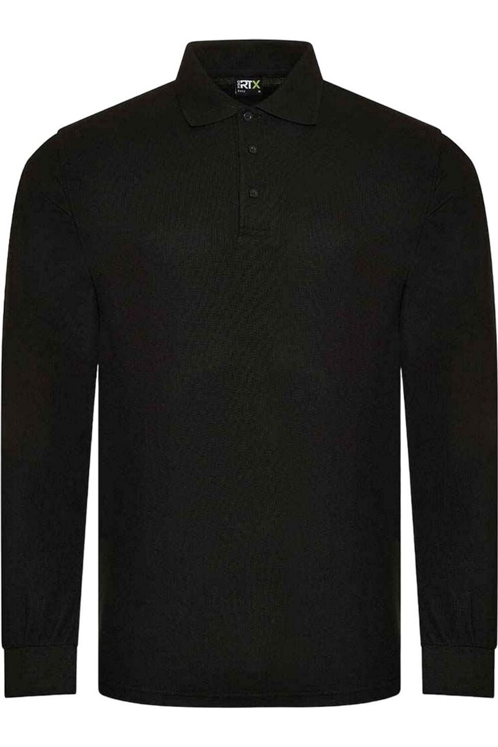 Рубашка-поло Prortx с длинными рукавами, черный
Рубашка-поло Prortx с длинными рукавами, черный