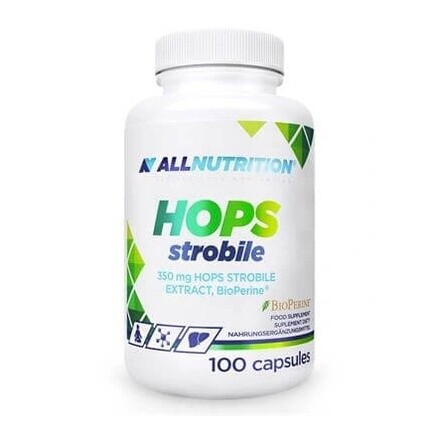 Hops Strobile 100 капсул - травяная добавка Allnutrition
Hops Strobile 100 капсул - травяная добавка Allnutrition