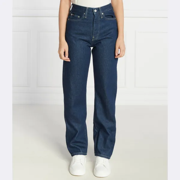 Джинсы прямого кроя высокий рост Calvin Klein, синий
Джинсы прямого кроя высокий рост Calvin Klein, синий