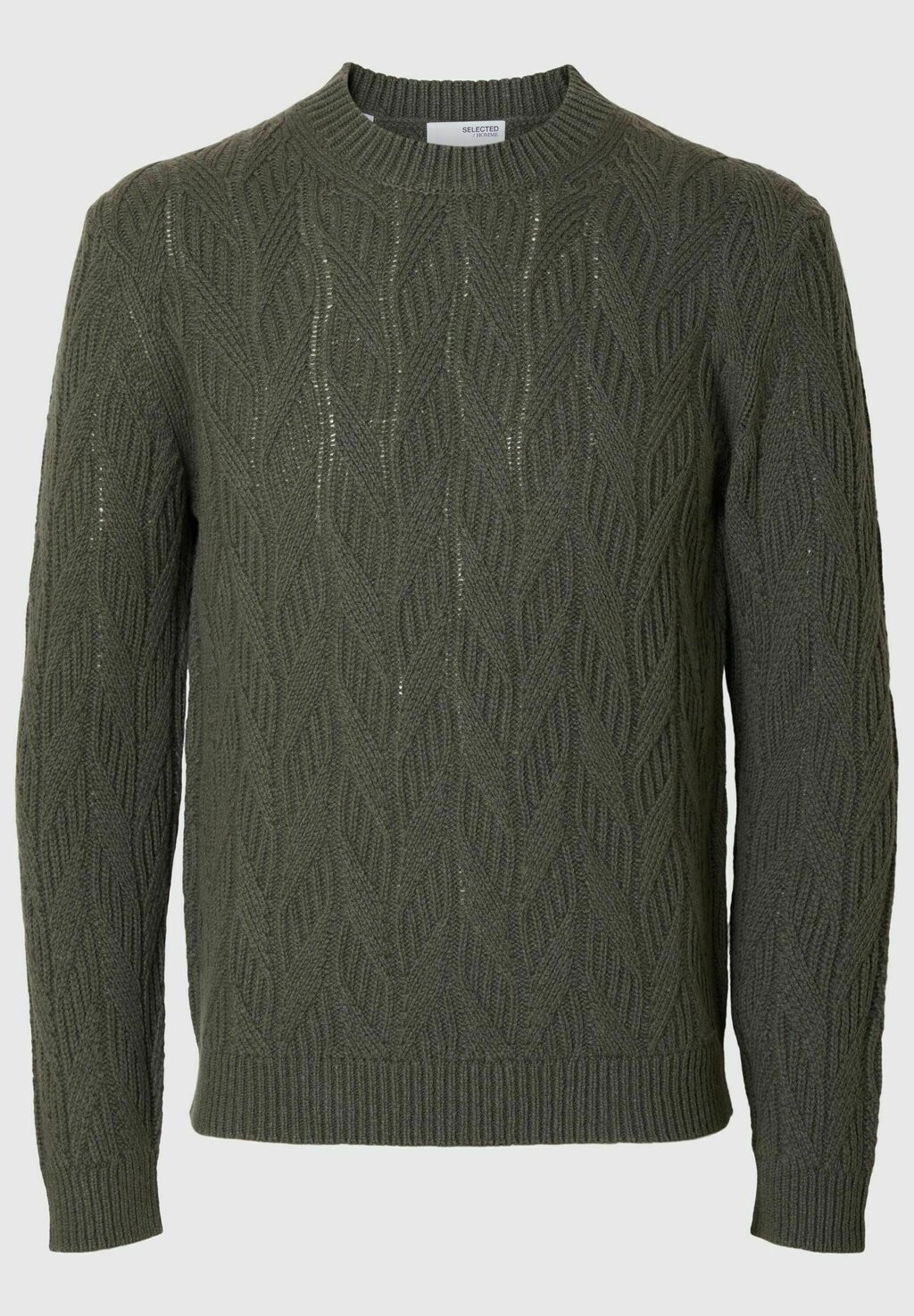 Джемпер Selected Homme, хаки
Джемпер Selected Homme, хаки