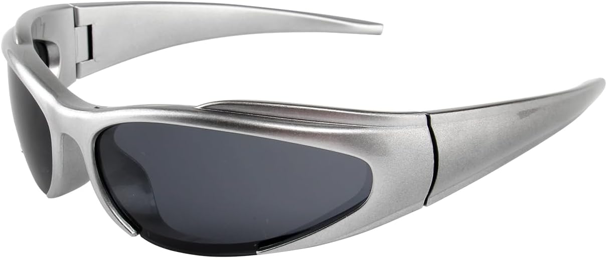 Солнцезащитные очки KENBO Y2K, обтекаемая форма, футуристические солнцезащитные очки для мужчин и женщин, овальная форма, модные спортивные солнцезащитные очки большого размера, Silver Frame / Grey Lens
Солнцезащитные очки KENBO Y2K, обтекаемая форма, футуристические солнцезащитные очки для мужчин и женщин, овальная форма, модные спортивные солнцезащитные очки большого размера, Silver Frame / Grey Lens