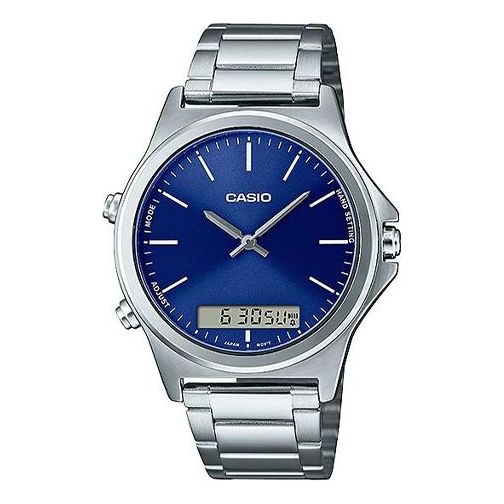 Часы Casio Dress Classic Analog-Digital Watch 'Silver Royal Blue', синий
Часы Casio Dress Classic Analog-Digital Watch 'Silver Royal Blue', синий