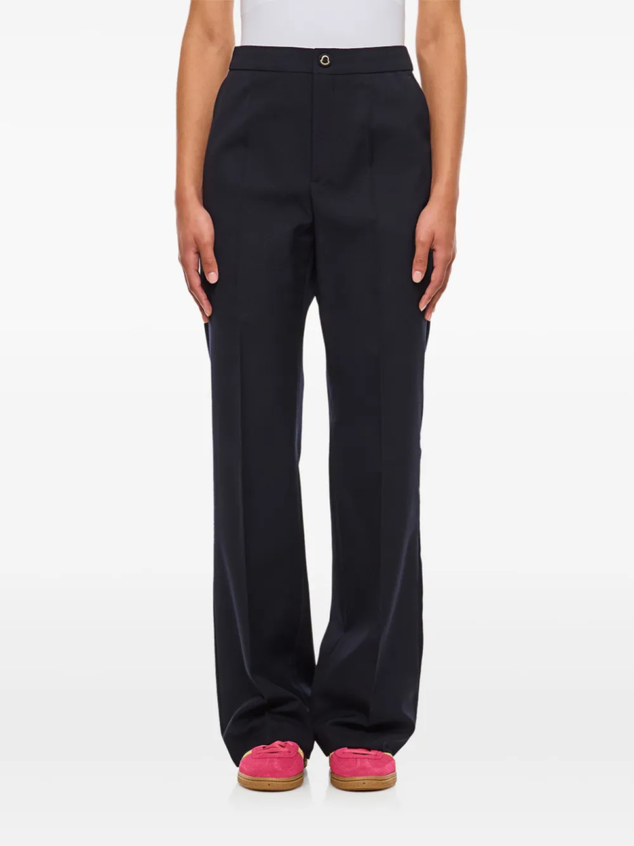 Moncler брюки со складками, синий
Moncler брюки со складками, синий