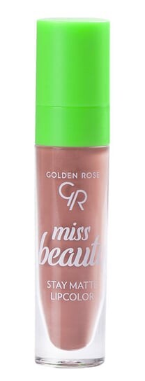 Матовая губная помада Golden Rose Miss Beauty Stay Matte — 02 Warm Kiss
Матовая губная помада Golden Rose Miss Beauty Stay Matte — 02 Warm Kiss