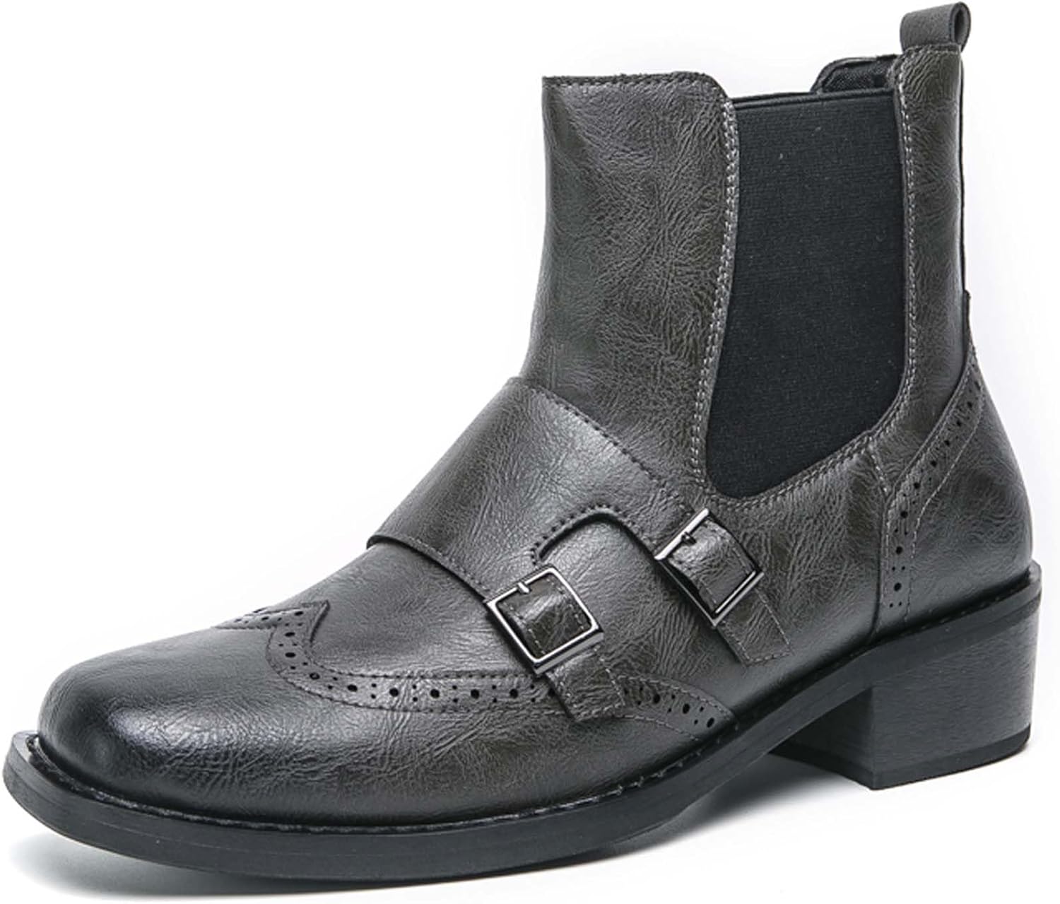 Мужские ботинки Челси с модной пряжкой, высокие, для делового повседневного ношения, формальные, удобные и дышащие, для ходьбы, работы, свадьбы, служебной формы, кожаные туфли Generic, серый
Мужские ботинки Челси с модной пряжкой, высокие, для делового повседневного ношения, формальные, удобные и дышащие, для ходьбы, работы, свадьбы, служебной формы, кожаные туфли Generic, серый