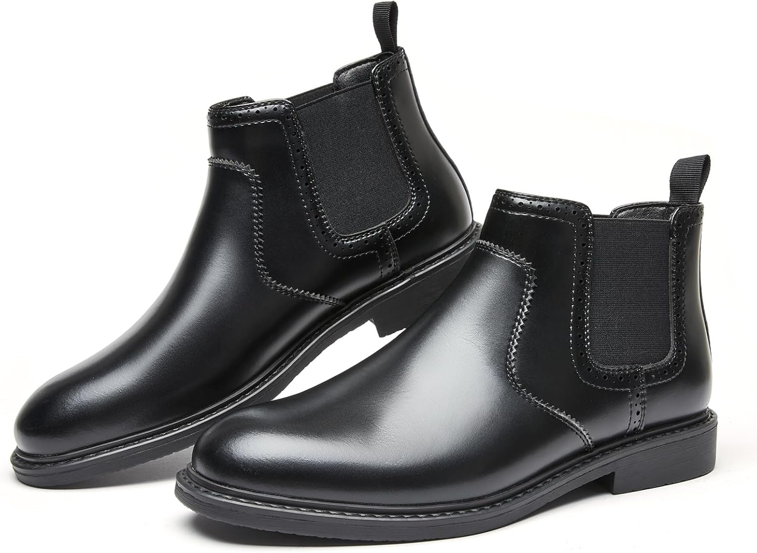 Мужские ботинки Челси из натуральной кожи с классическим носком, без шнуровки, высокие, формальные оксфорды, повседневные, для бизнеса, офиса и свадьбы Oxneuhg, черный
Мужские ботинки Челси из натуральной кожи с классическим носком, без шнуровки, высокие, формальные оксфорды, повседневные, для бизнеса, офиса и свадьбы Oxneuhg, черный