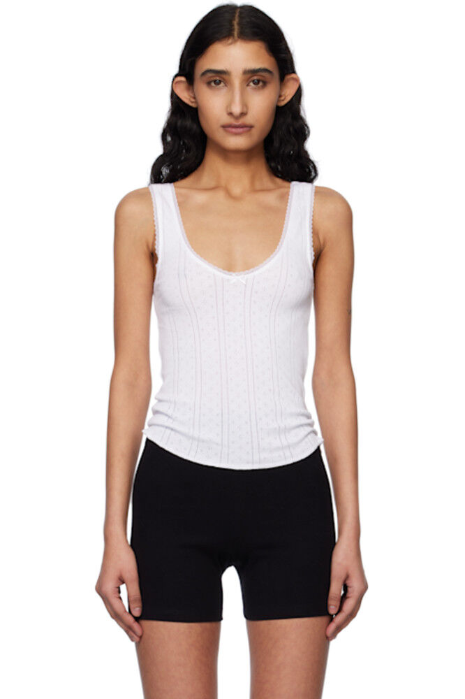 Белая майка «The Scoop» Cou Cou
Белая майка «The Scoop» Cou Cou