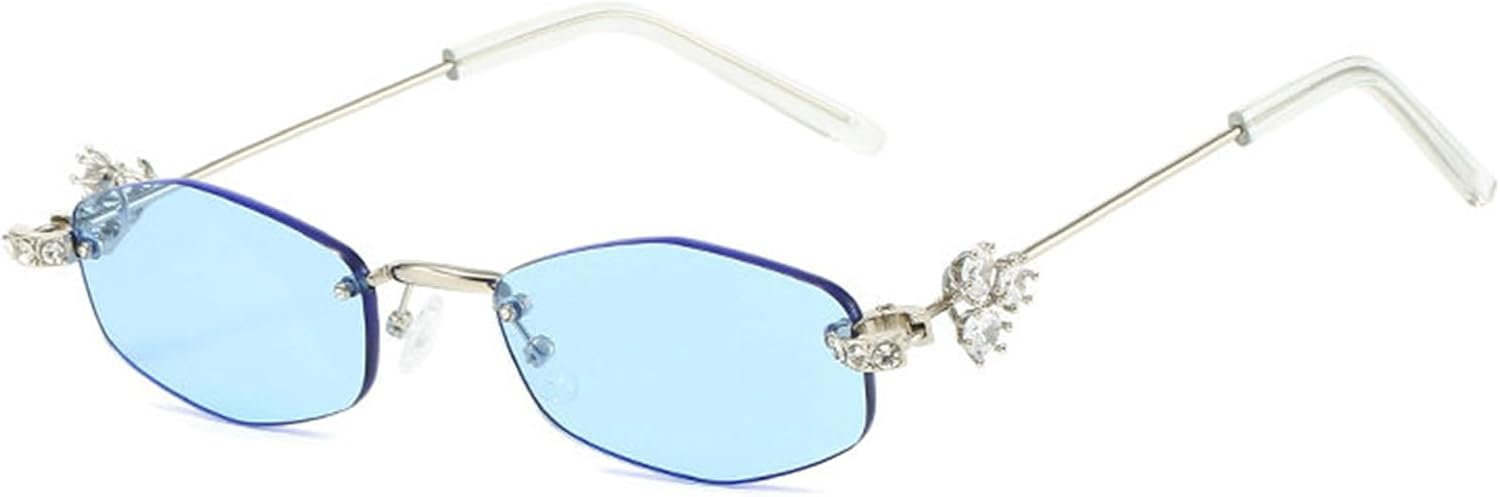 Солнцезащитные очки Willochra Retro с овальными линзами и стразами для женщин, модные винтажные, в маленькой металлической оправе, с кристаллами и бриллиантами, в стиле Y2K, с защитой от УФ-излучения UV400, C2
Солнцезащитные очки Willochra Retro с овальными линзами и стразами для женщин, модные винтажные, в маленькой металлической оправе, с кристаллами и бриллиантами, в стиле Y2K, с защитой от УФ-излучения UV400, C2