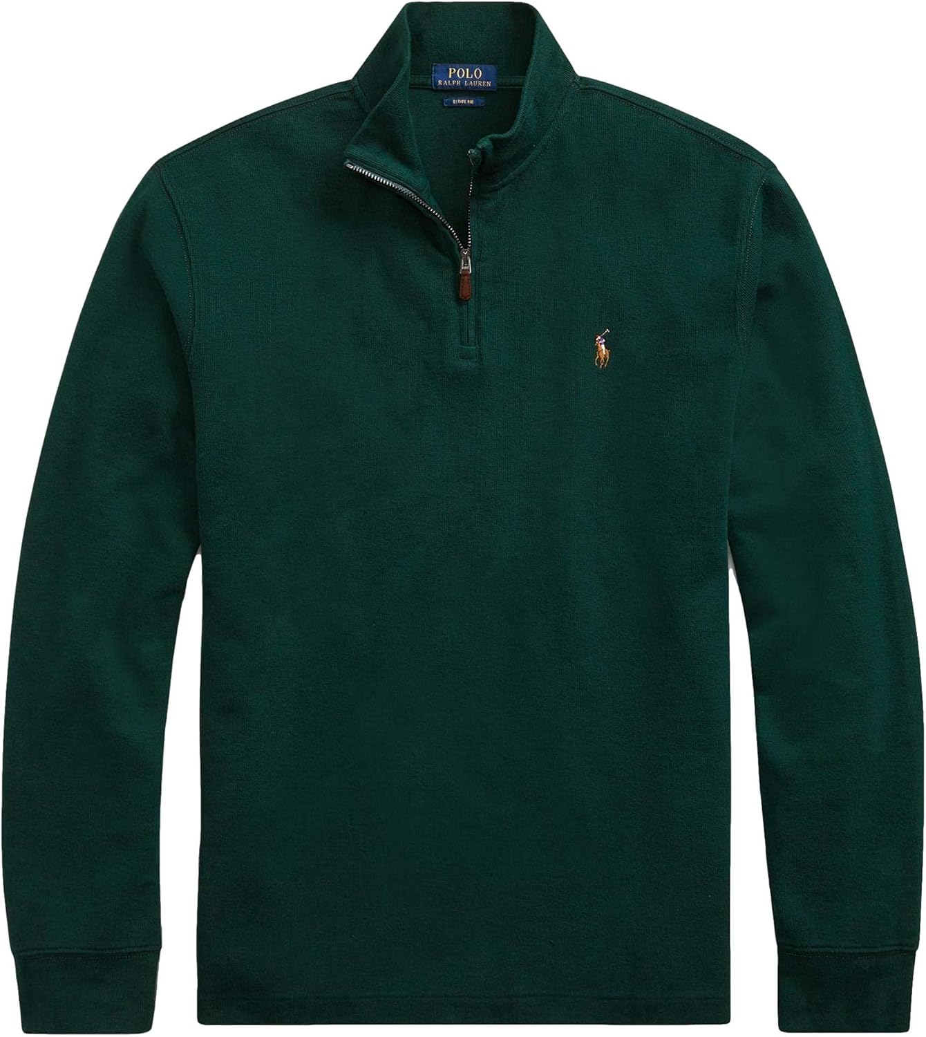 POLO RALPH LAUREN Мужской классический свитер-пуловер Estate-Rib с застежкой-молнией на четверть, Ralph-Lauren Pine Green
POLO RALPH LAUREN Мужской классический свитер-пуловер Estate-Rib с застежкой-молнией на четверть, Ralph-Lauren Pine Green