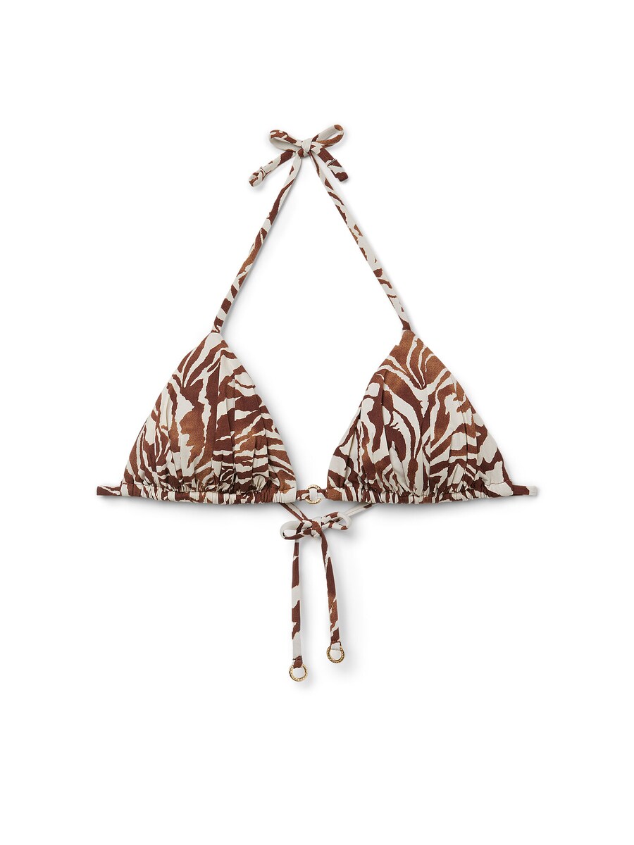 Треугольный бикини-топ CALZEDONIA, коричневый
Треугольный бикини-топ CALZEDONIA, коричневый