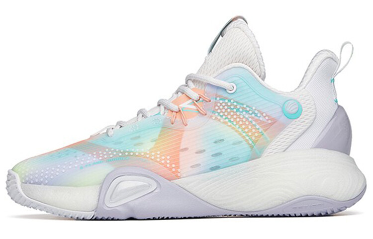 Баскетбольные кроссовки Bubble Bomb для мужчин с низким верхом цвета слоновой кости/флуоресцентного аквамаринового/светло-розового цвета Anta
Баскетбольные кроссовки Bubble Bomb для мужчин с низким верхом цвета слоновой кости/флуоресцентного аквамаринового/светло-розового цвета Anta