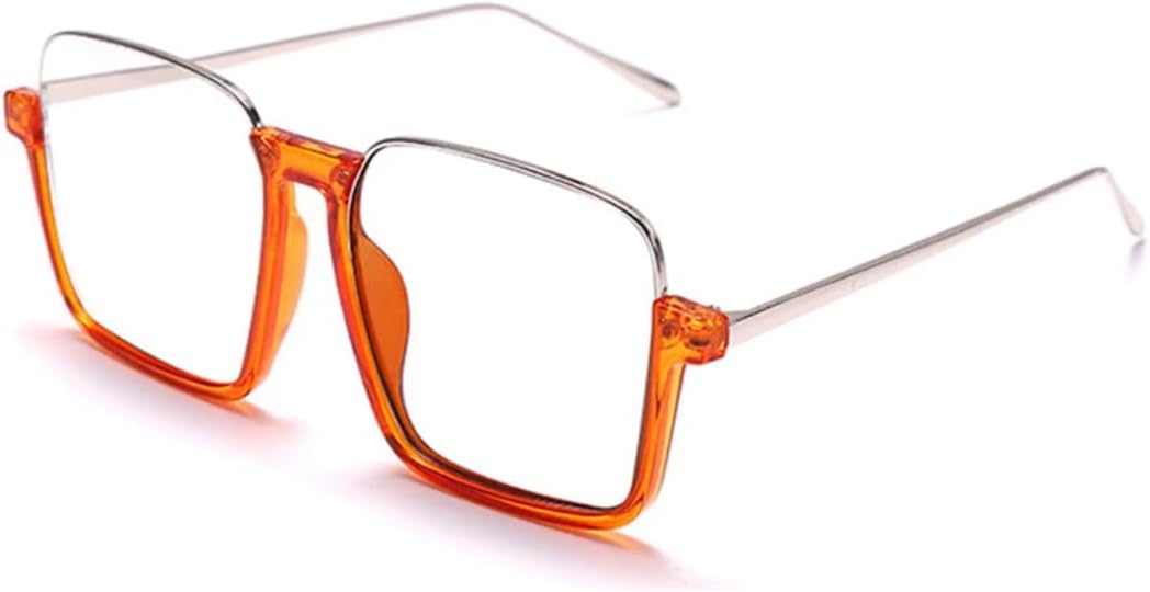 Солнцезащитные очки с защитой UV400 | Металлическая оправа, линзы конфетного цвета | Для женщин и мужчин, для занятий спортом на открытом воздухе и вождения DSVIGF, Silver Orange Clear
Солнцезащитные очки с защитой UV400 | Металлическая оправа, линзы конфетного цвета | Для женщин и мужчин, для занятий спортом на открытом воздухе и вождения DSVIGF, Silver Orange Clear