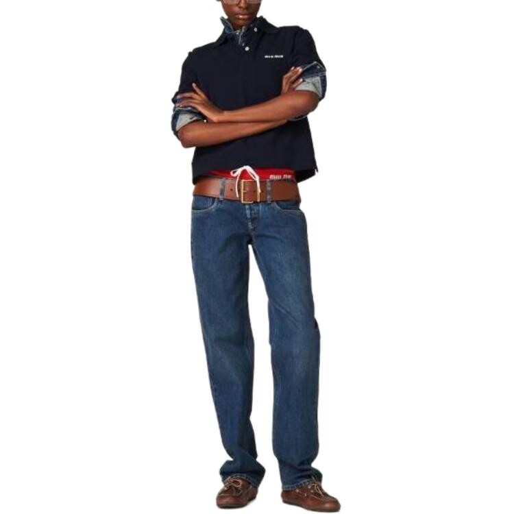 Джинсы женские темно-синие Miu Miu
Джинсы женские темно-синие Miu Miu