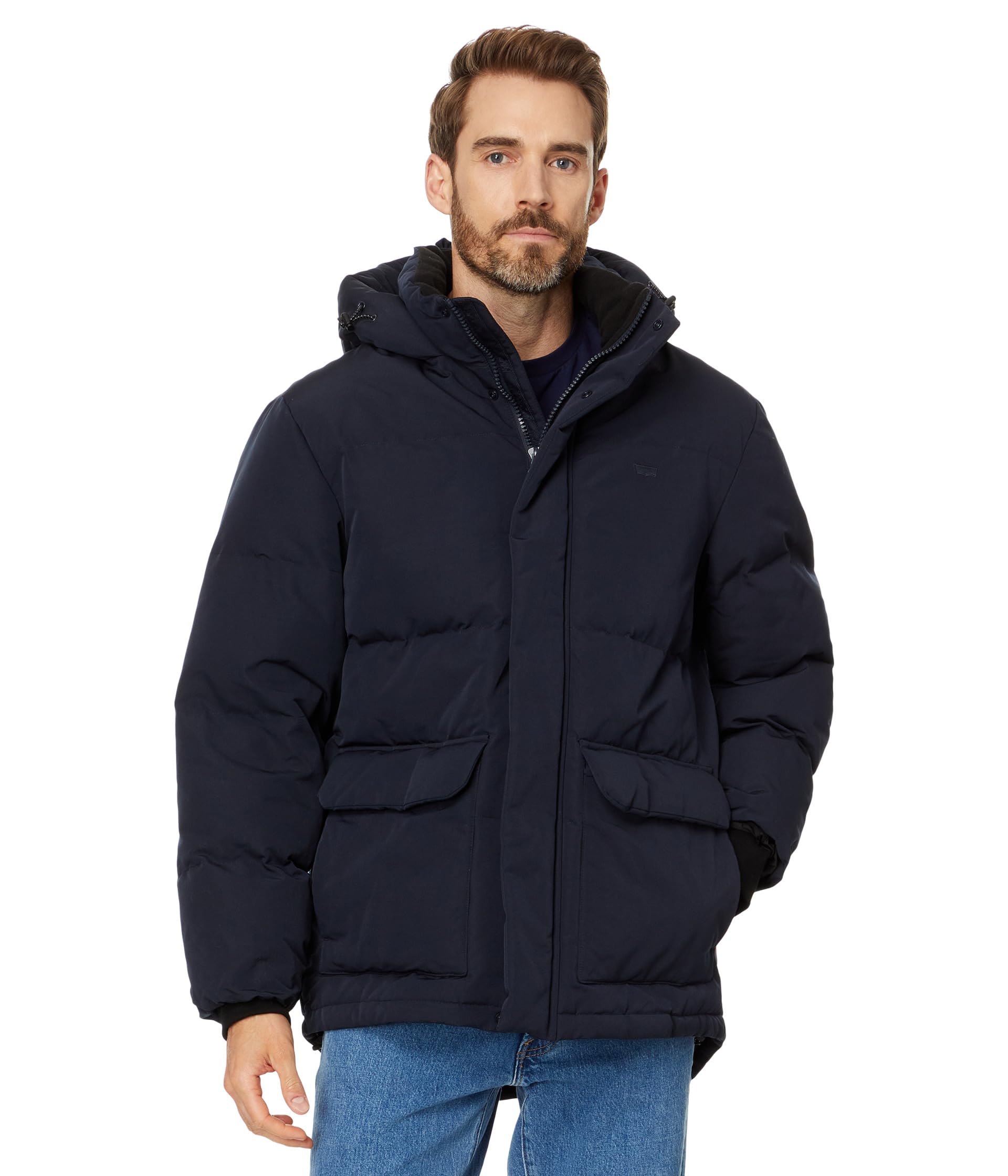 Парка Levi's Arctic Cloth Midlength Hooded Parka, темно-синий
Парка Levi's Arctic Cloth Midlength Hooded Parka, темно-синий
