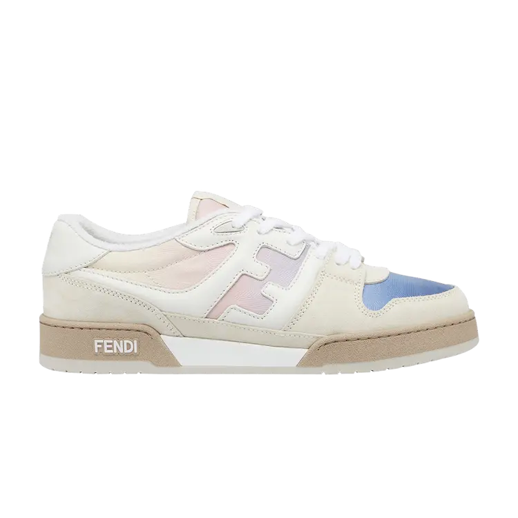 Кроссовки Fendi Match Ice White Sunset, белый 
Кроссовки Fendi Match Ice White Sunset, белый