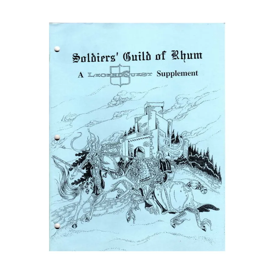 Модуль Soldiers Guild of Rhum, LegendQuest
Модуль Soldiers Guild of Rhum, LegendQuest