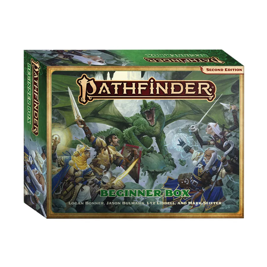 Бокс-сет Pathfinder Beginner Box (2nd Edition), Pathfinder Roleplaying Game (2nd Edition) - Core & Assorted
Бокс-сет Pathfinder Beginner Box (2nd Edition), Pathfinder Roleplaying Game (2nd Edition) - Core & Assorted