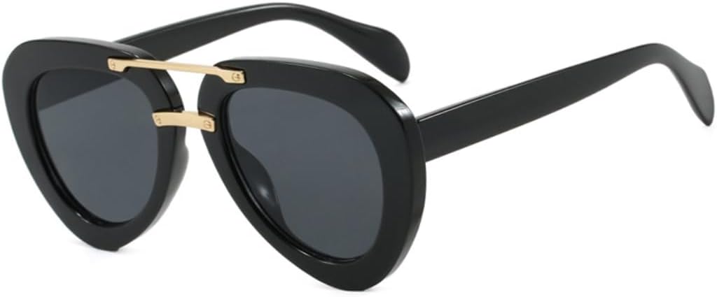 Модные классические солнцезащитные очки для женщин и мужчин, винтажные солнцезащитные очки в стиле панк, популярные очки для активного отдыха с большой оправой и защитой от УФ-излучения UV400 SZVVBKK, Black Black
Модные классические солнцезащитные очки для женщин и мужчин, винтажные солнцезащитные очки в стиле панк, популярные очки для активного отдыха с большой оправой и защитой от УФ-излучения UV400 SZVVBKK, Black Black