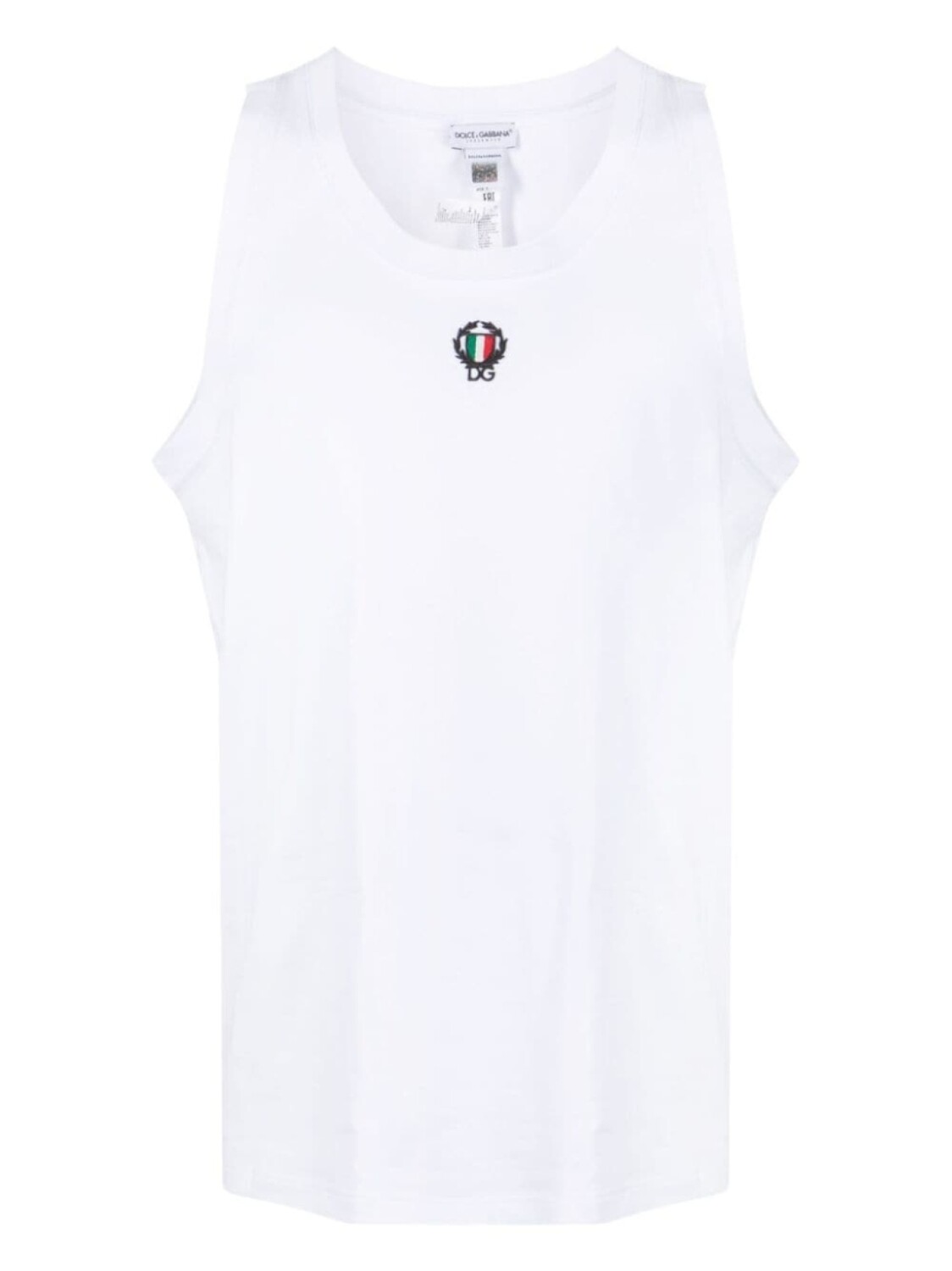 Dolce & Gabbana топ с вышитым логотипом, белый
Dolce & Gabbana топ с вышитым логотипом, белый