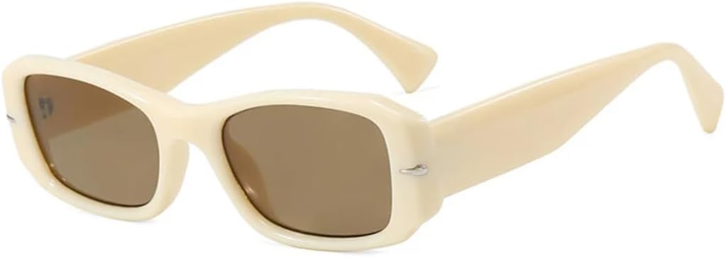 Солнцезащитные очки с защитой UV400 | Овальная оправа с заклепками и цветными линзами | Для женщин и мужчин | Для занятий спортом на открытом воздухе и вождения DSVIGF, Beige Tea
Солнцезащитные очки с защитой UV400 | Овальная оправа с заклепками и цветными линзами | Для женщин и мужчин | Для занятий спортом на открытом воздухе и вождения DSVIGF, Beige Tea