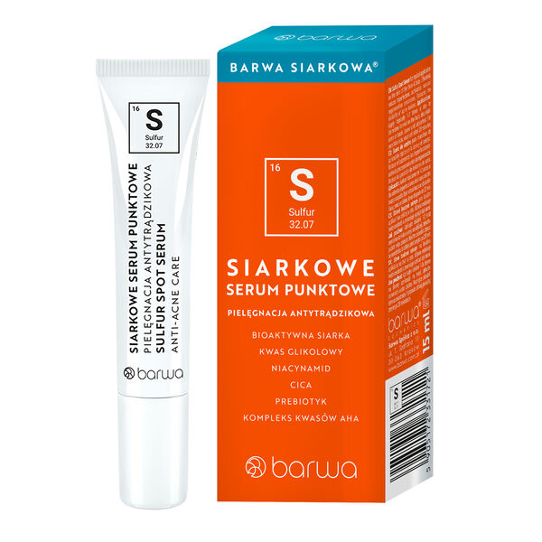 Сыворотка от пятен серы, 15 мл Barwa Siarkowa 
Сыворотка от пятен серы, 15 мл Barwa Siarkowa