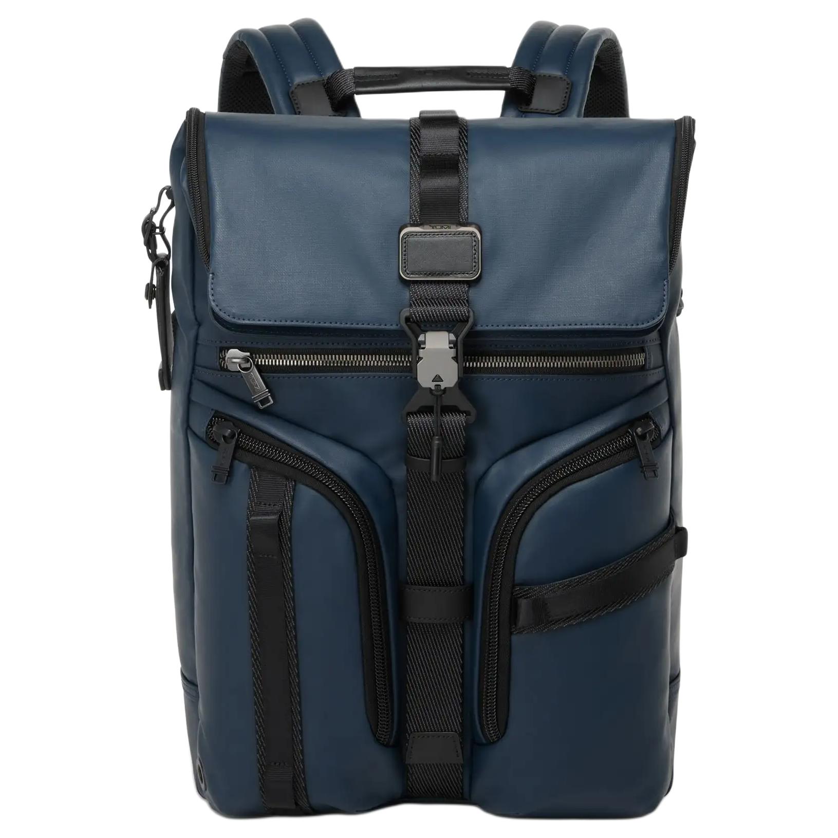 TUMI Альфа Браво Нейлоновый рюкзак унисекс морской синий
TUMI Альфа Браво Нейлоновый рюкзак унисекс морской синий