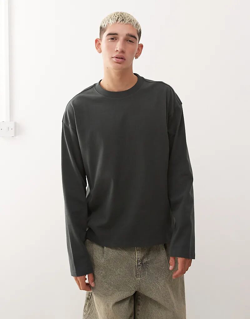 Футболка свободного кроя с длинными рукавами Weekdayй день темно-зеленого цвета
Футболка свободного кроя с длинными рукавами Weekdayй день темно-зеленого цвета