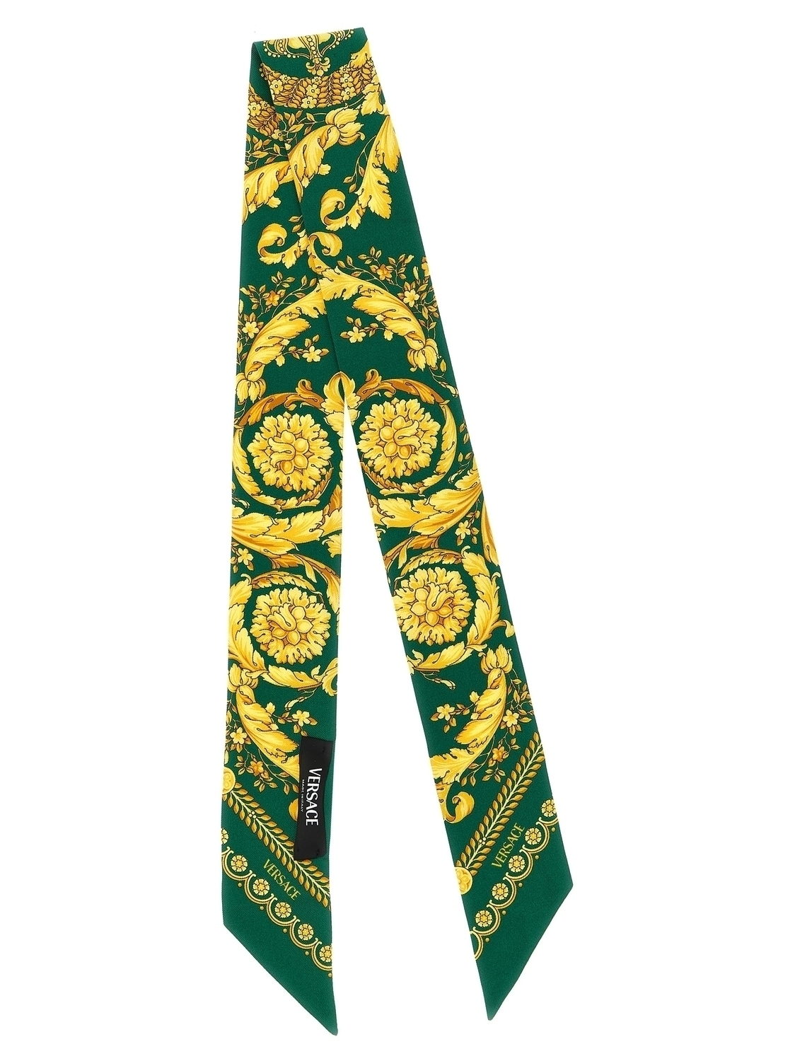 Бандо с принтом "Barocco" VERSACE, зеленый
Бандо с принтом "Barocco" VERSACE, зеленый