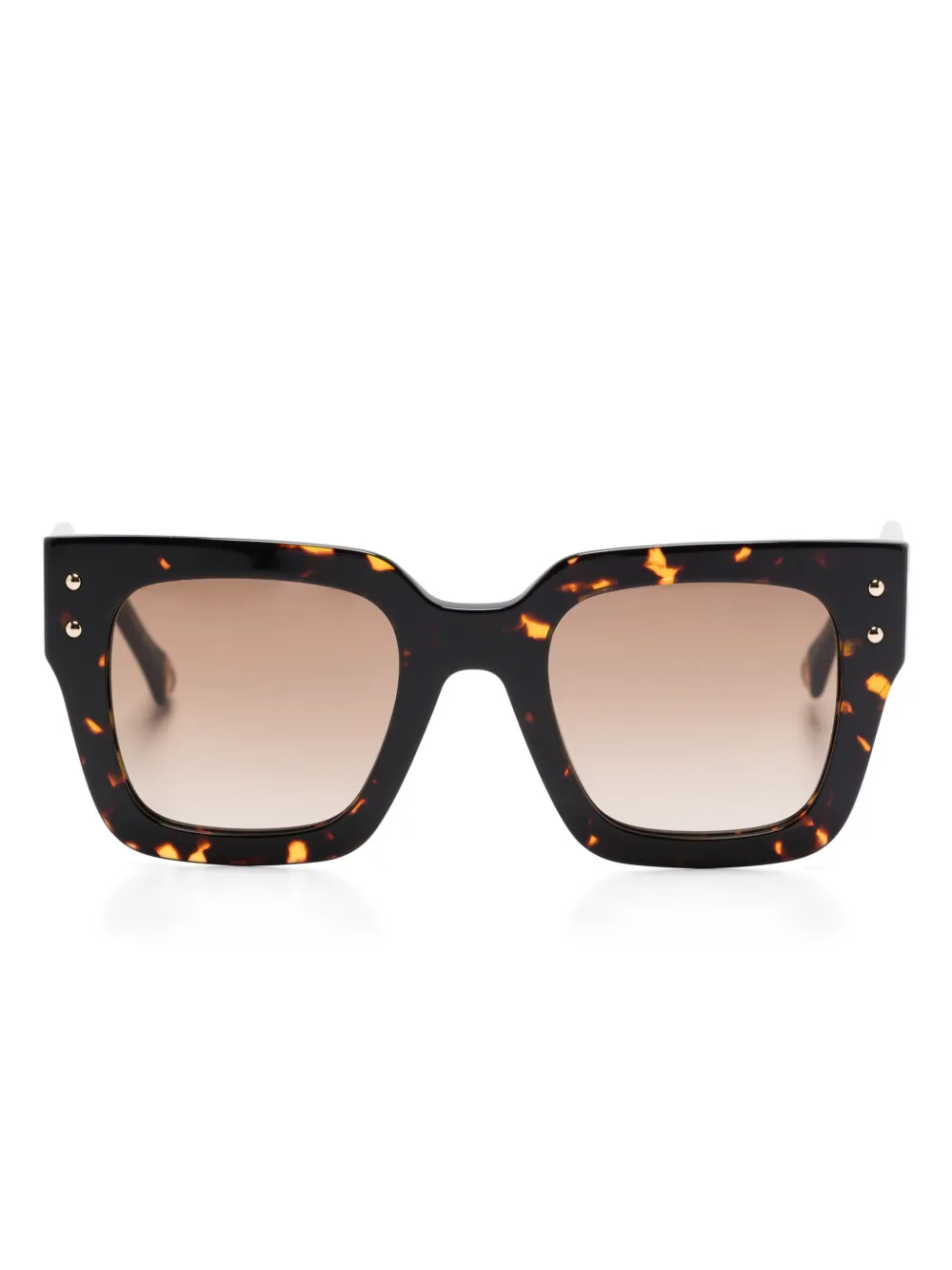 Солнцезащитные очки в массивной оправе Carolina Herrera, коричневый
Солнцезащитные очки в массивной оправе Carolina Herrera, коричневый