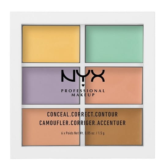 Палитра корректоров для лица, 9 г NYX, Color Correcting
Палитра корректоров для лица, 9 г NYX, Color Correcting