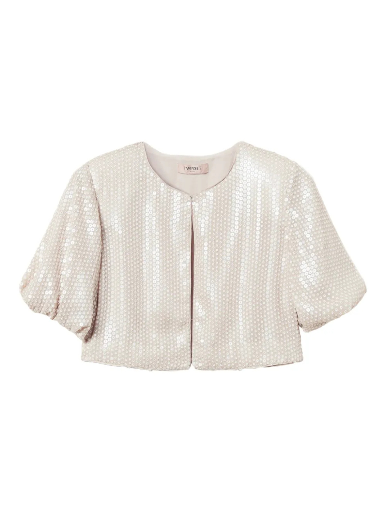 Куртка TWINSET woven shrug wrap, нейтральный
Куртка TWINSET woven shrug wrap, нейтральный