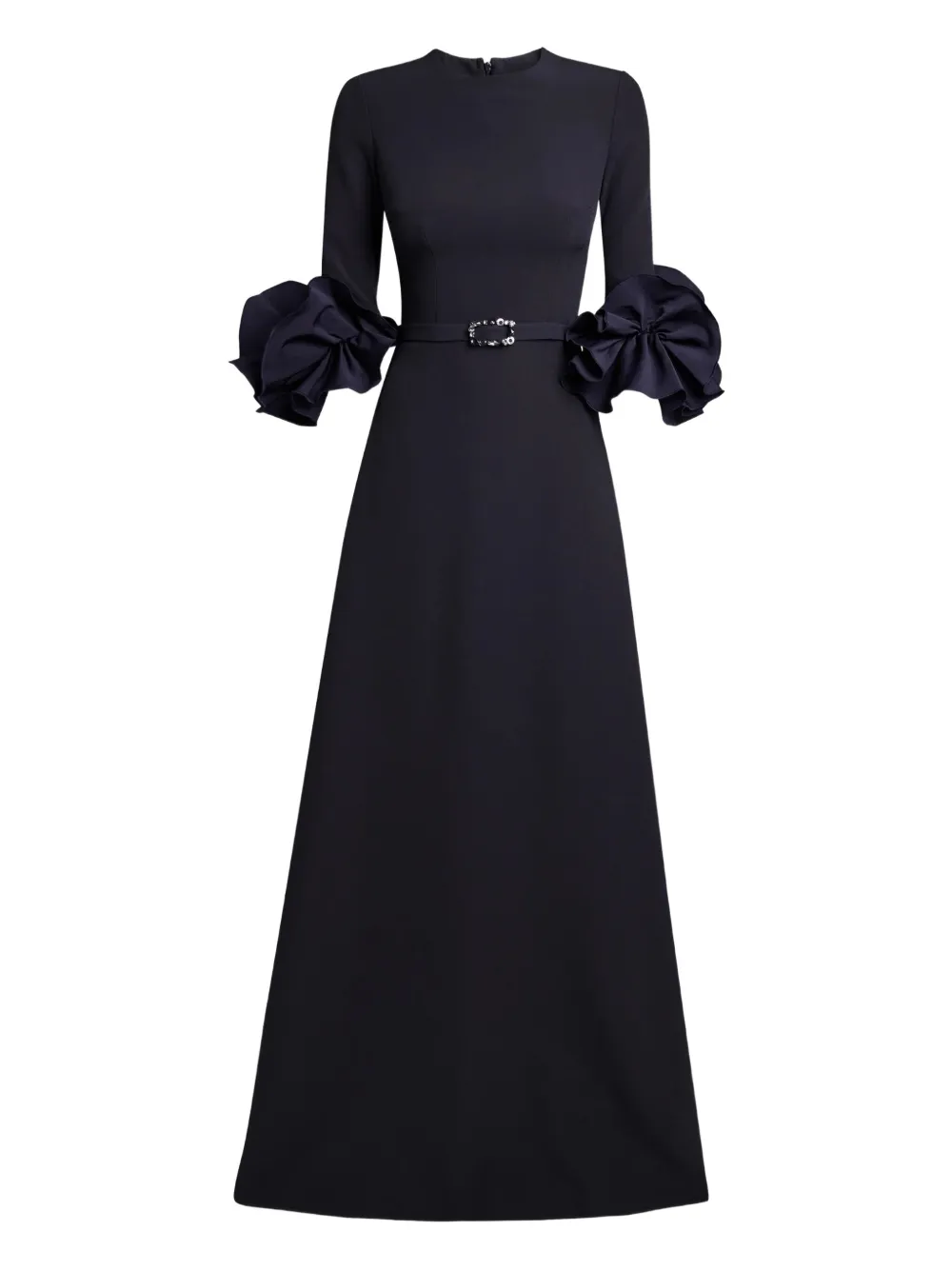 Платье с воланами на рукавах Safiyaa, синий
Платье с воланами на рукавах Safiyaa, синий