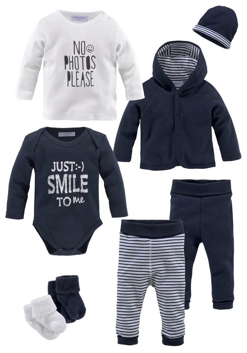 Миниатюрный стартовый пакет" 8 шт. Детский комплект" из натурального хлопка Klitzeklein, белый
Миниатюрный стартовый пакет" 8 шт. Детский комплект" из натурального хлопка Klitzeklein, белый