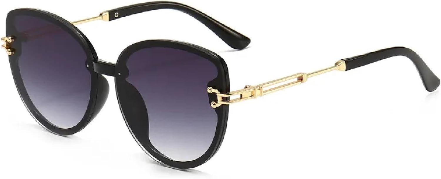 Солнцезащитные очки «кошачий глаз» для женщин и мужчин, градиентные солнцезащитные очки с металлической оправой, черные, защита от УФ-излучения UV400 DSVIGF, Black Gradientgrey
Солнцезащитные очки «кошачий глаз» для женщин и мужчин, градиентные солнцезащитные очки с металлической оправой, черные, защита от УФ-излучения UV400 DSVIGF, Black Gradientgrey