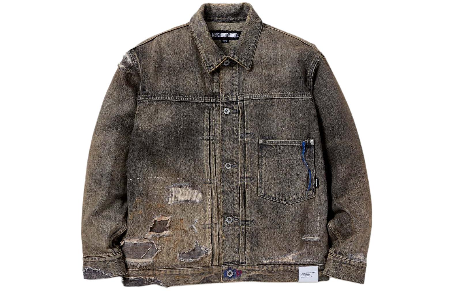 NEIGHBORHOOD Стильная джинсовая куртка тип 1, Black
NEIGHBORHOOD Стильная джинсовая куртка тип 1, Black