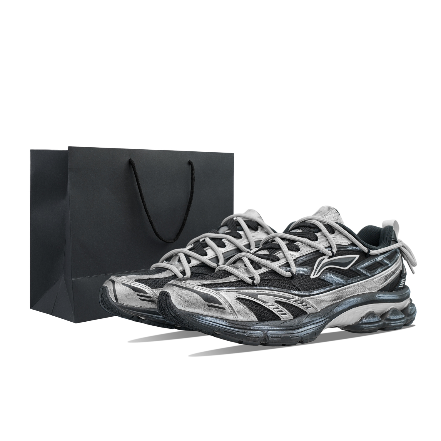 LINING Мужские кроссовки Fuyao 2.0 V2 низкие Black/Silver
LINING Мужские кроссовки Fuyao 2.0 V2 низкие Black/Silver