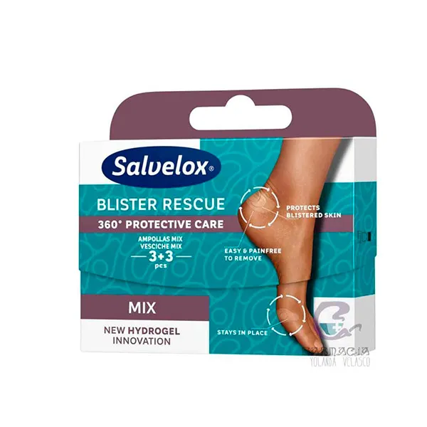 Лечение волдырей Protects Blistered Skin Salvelox, 6 UD
Лечение волдырей Protects Blistered Skin Salvelox, 6 UD